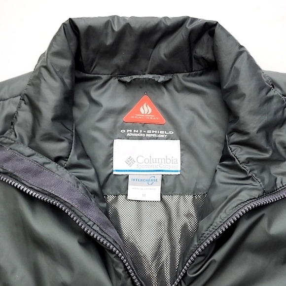 Columbia Men's  Thermal Comfort Omni-Heat Shield Steel Grey Jacket Size Medium - Picture 10 of 14